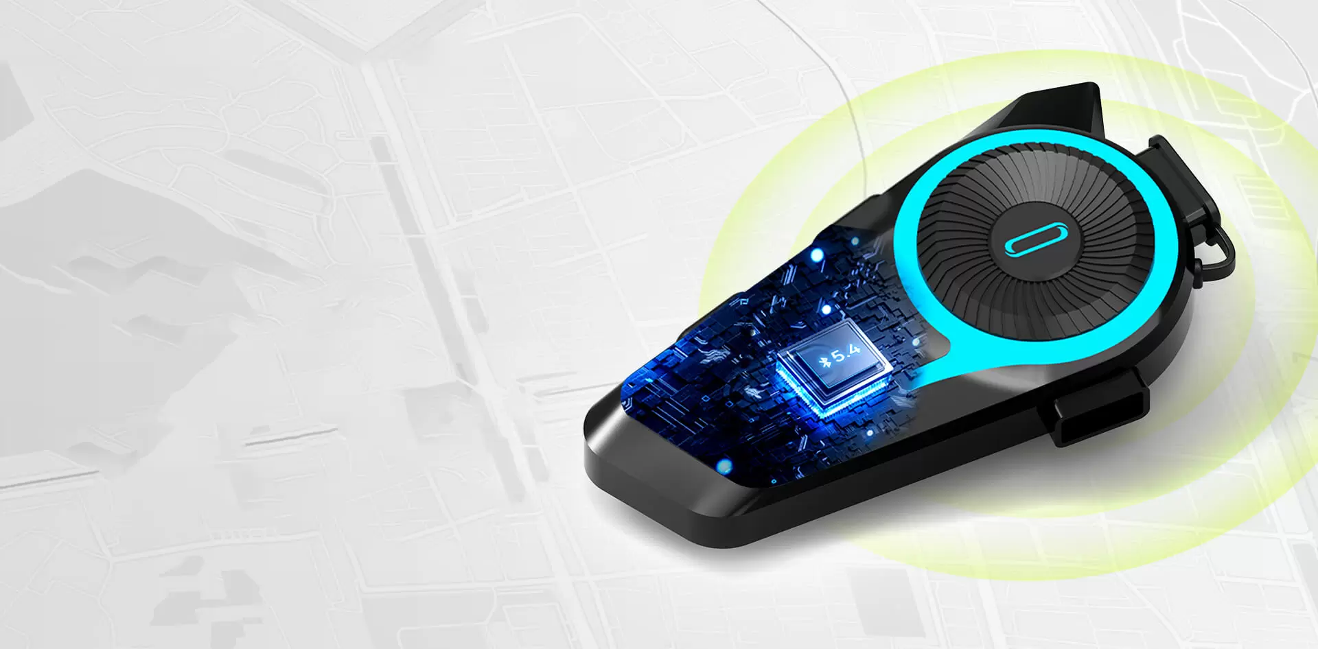 Fone de ouvido Bluetooth para capacete inteligente
