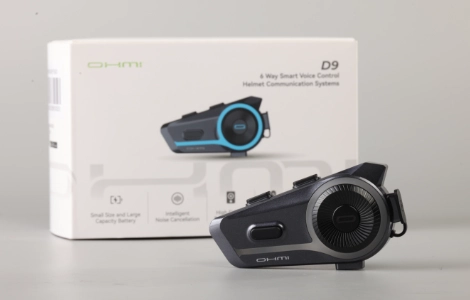 Fone de ouvido Bluetooth para capacete inteligente OHMIEX D9 Fone de ouvido Bluetooth para capacete inteligente OHMIEX D9